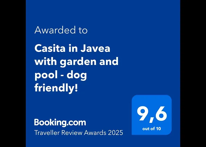 Casita In Javea With Garden And Pool - Dog Friendly!